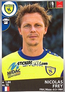 Cromo Nicolas Frey - Calciatori 2016-2017 - Panini