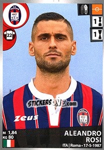 Sticker Aleandro Rosi - Calciatori 2016-2017 n. 124 - Panini