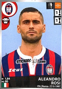 Sticker Aleandro Rosi - Calciatori 2016-2017 - Panini