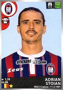 Cromo Adrian Stoian - Calciatori 2016-2017 - Panini