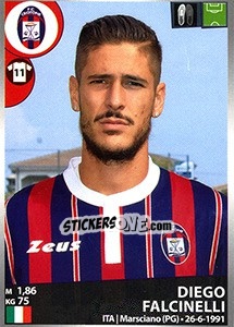Sticker Diego Falcinelli - Calciatori 2016-2017 n. 136 - Panini