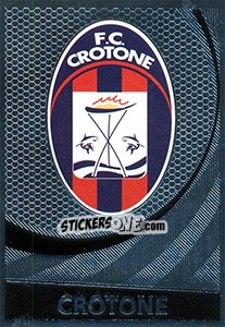 Cromo Scudetto Crotone - Calciatori 2016-2017 - Panini