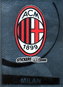 Cromo Scudetto Milan - Calciatori 2016-2017 - Panini