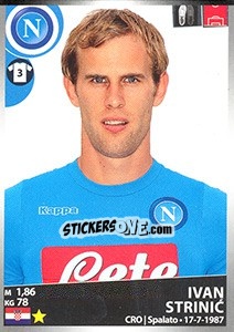 Figurina Ivan Strinic - Calciatori 2016-2017 - Panini