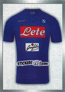 Sticker Maglia Napoli - Calciatori 2016-2017 - Panini