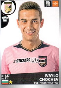 Cromo Ivaylo Chochev - Calciatori 2016-2017 n. 382 - Panini