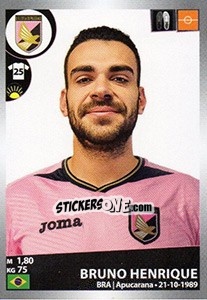 Sticker Bruno Henrique - Calciatori 2016-2017 - Panini