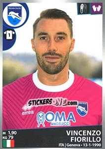 Cromo Vincenzo Fiorillo - Calciatori 2016-2017 - Panini