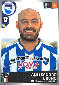 Sticker Alessandro Bruno - Calciatori 2016-2017 n. 407 - Panini