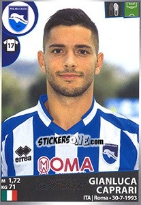 Sticker Gianluca Caprari - Calciatori 2016-2017 n. 416 - Panini