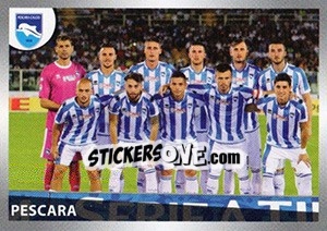 Sticker Squadra Pescara - Calciatori 2016-2017 - Panini