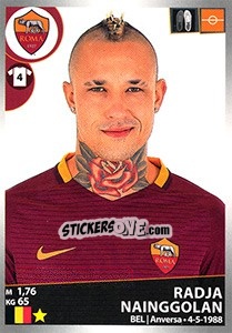 Sticker Radja Nainggolan - Calciatori 2016-2017 - Panini