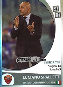 Cromo Luciano Spalletti - Calciatori 2016-2017 - Panini