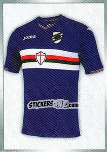 Sticker Maglia Sampdoria - Calciatori 2016-2017 n. 477 - Panini