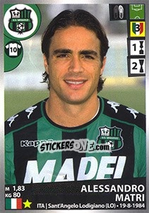 Sticker Alessandro Matri - Calciatori 2016-2017 - Panini