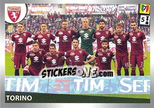 Figurina Squadra Torino - Calciatori 2016-2017 - Panini