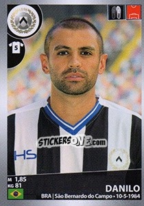 Sticker Danilo - Calciatori 2016-2017 n. 537 - Panini