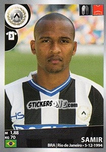 Sticker Samir - Calciatori 2016-2017 n. 545 - Panini