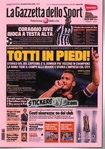 Sticker Francesco Totti - Calciatori 2016-2017 n. 569 - Panini