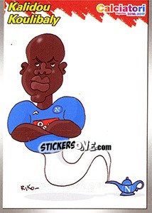 Sticker Kalidou Koulibaly - Calciatori 2016-2017 - Panini