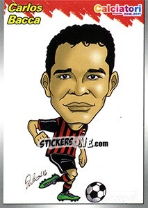 Sticker Carlos Bacca - Calciatori 2016-2017 n. 574 - Panini