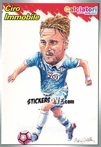 Cromo Ciro Immobile - Calciatori 2016-2017 - Panini