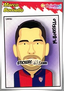 Sticker Marco Borriello - Calciatori 2016-2017 n. 578 - Panini