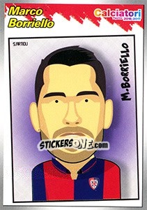 Cromo Marco Borriello - Calciatori 2016-2017 - Panini