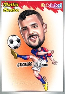 Figurina Mattia Destro - Calciatori 2016-2017 - Panini