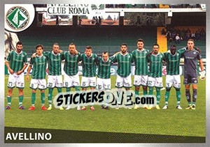 Figurina Squadra Avellino - Calciatori 2016-2017 - Panini
