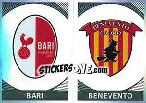 Figurina Scudetto Bari - Scudetto Benevento