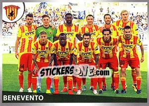 Figurina Squadra Benevento - Calciatori 2016-2017 - Panini
