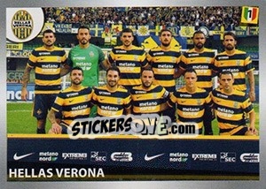 Sticker Squadra Hellas Verona - Calciatori 2016-2017 n. 649 - Panini