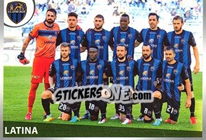 Sticker Squadra Latina - Calciatori 2016-2017 n. 656 - Panini