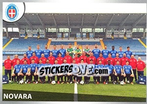 Sticker Squadra Novara