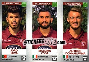 Sticker João Silva - Massimo Coda - Alfredo Donnarumma - Calciatori 2016-2017 - Panini