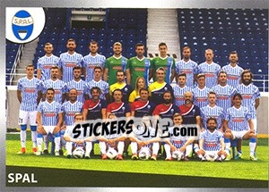 Sticker Squadra Spal - Calciatori 2016-2017 n. 701 - Panini