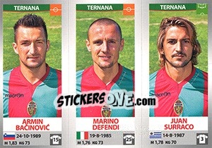 Sticker Armin Bacinovic / Marino Defendi / Juan Surraco