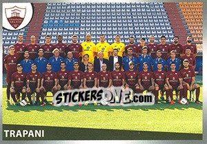 Cromo Squadra Trapani - Calciatori 2016-2017 - Panini