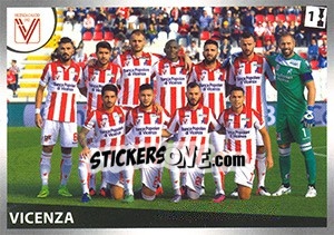Sticker Squadra Vicenza - Calciatori 2016-2017 - Panini