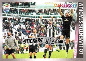 Sticker Lo Juventus stadium (il fortino) - Calciatori 2016-2017 - Panini