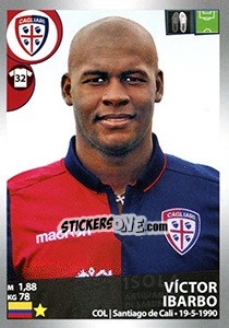 Sticker Víctor Ibarbo - Calciatori 2016-2017 - Panini