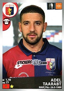 Figurina Adel Taarabt - Calciatori 2016-2017 - Panini