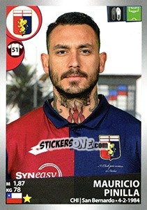 Cromo Mauricio Pinilla - Calciatori 2016-2017 n. M26 - Panini