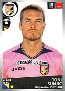 Cromo Toni Šunjic - Calciatori 2016-2017 n. M34 - Panini