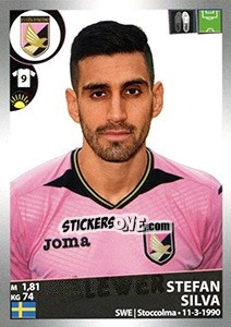 Cromo Stefan Silva - Calciatori 2016-2017 - Panini