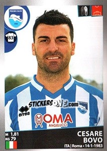 Cromo Cesare Bovo - Calciatori 2016-2017 - Panini