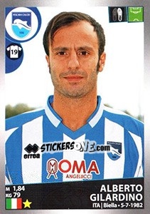 Sticker Alberto Gilardino - Calciatori 2016-2017 n. M41 - Panini