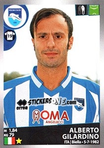 Cromo Alberto Gilardino - Calciatori 2016-2017 - Panini