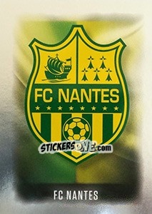 Sticker écusson Nantes - FOOT 2016-2017 n. 591 - Panini